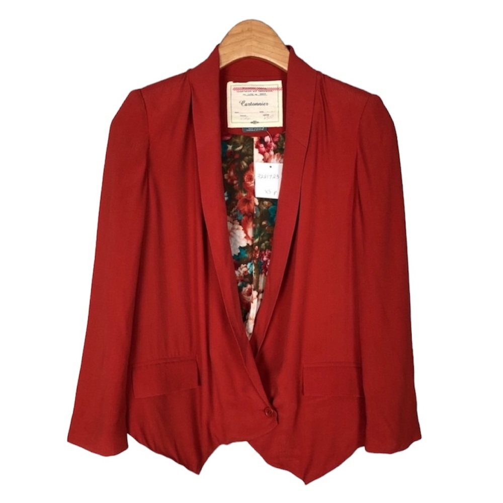 Cartonnier Anthropologie Red Jacket
Blazer NWT